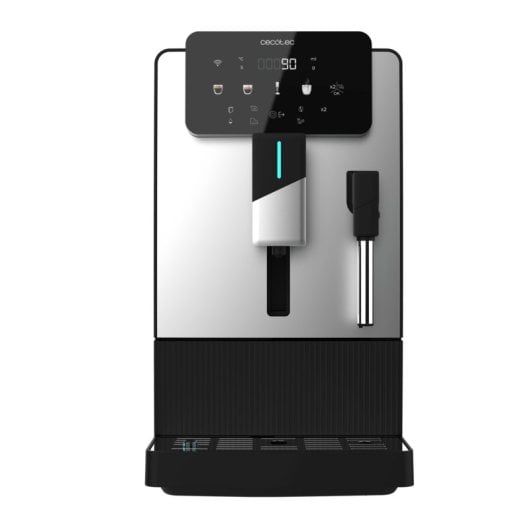 Cafeteira Superautomática Cecotec Cremmaet Steam Jar Compacta 1,1L 19 bar e Vaporizador