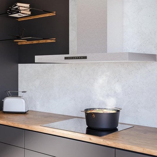 Campana extractora Cecotec Bolero Flux TT 908000 Umluft 90cm mit Glass Touch & Hand Gesture