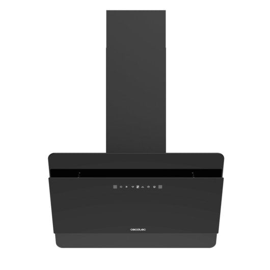 Campana extractora Cecotec Bolero Flux DT 608000 Glass Black Recirculación 60cm con control táctil y Hand Movement Contr