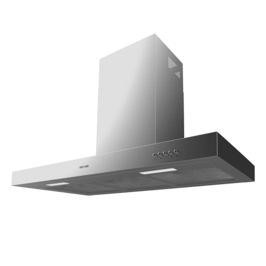 Campana extractora Cecotec Bolero Flux TM 906500 Umluft 90cm mit LED und Kohlefilter