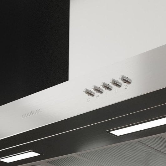 Campana extractora Cecotec Bolero Flux TM 906500 Umluft 90cm mit LED und Kohlefilter