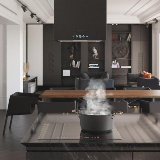 Campana extractora Cecotec Bolero Flux ICT 388000 Recirculação 38cm filtro carbono Delay Function