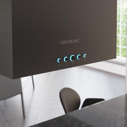 Campana extractora Cecotec Bolero Flux ICT 388000 Recirculação 38cm filtro carbono Delay Function