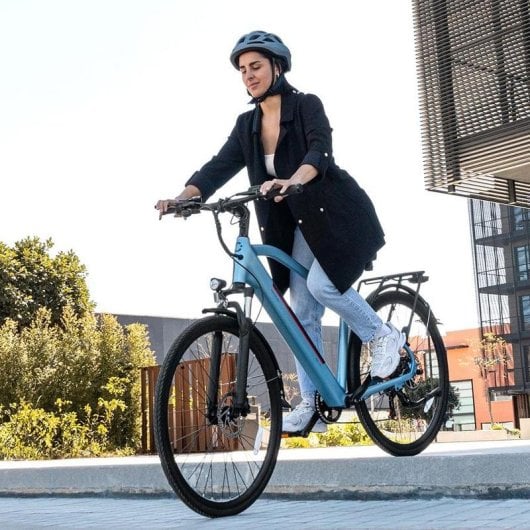 Fahrradhelm Cecotec BrainGuard Sprinter Grey S-M Leichtgewicht Anpassbar Grau