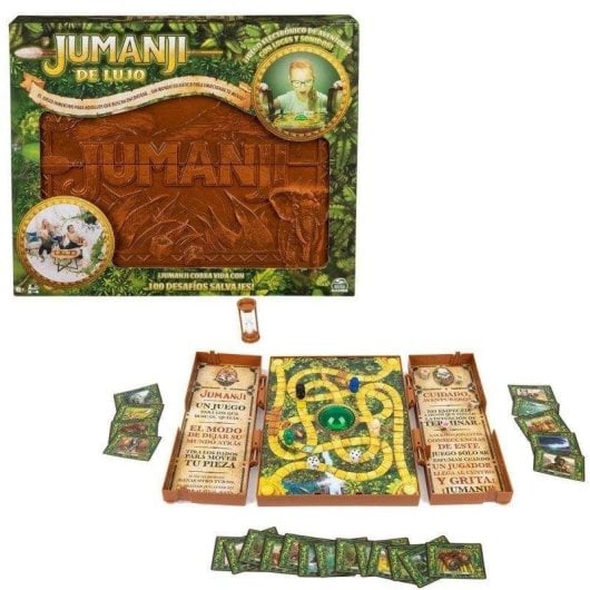 Juego de mesa Spin Master Jumanji Deluxe Electrónico Luces y Sonidos