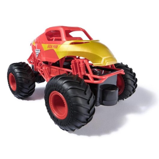 Caminhão Monster Spin Master Monster Jam Iron Man RC 1:24 Resistente