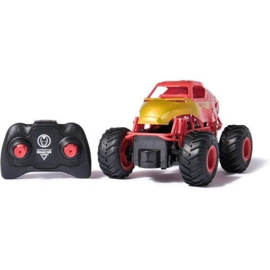 Caminhão Monster Spin Master Monster Jam Iron Man RC 1:24 Resistente