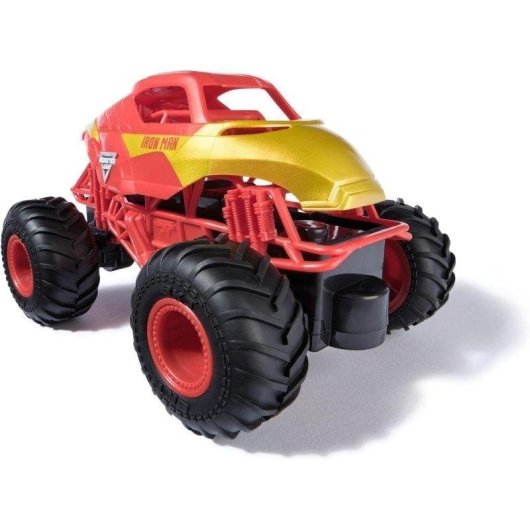 Caminhão Monster Spin Master Monster Jam Iron Man RC 1:24 Resistente