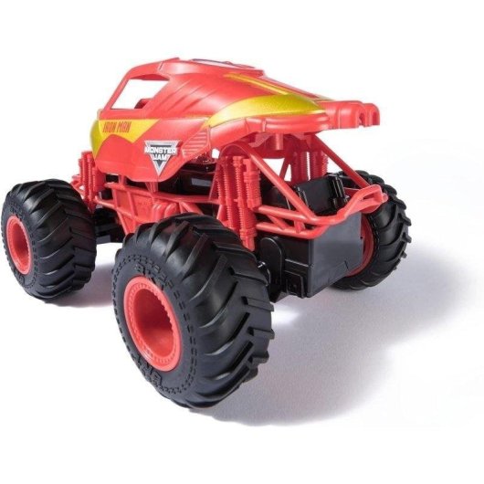 Caminhão Monster Spin Master Monster Jam Iron Man RC 1:24 Resistente