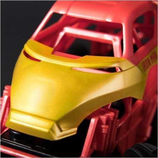 Caminhão Monster Spin Master Monster Jam Iron Man RC 1:24 Resistente