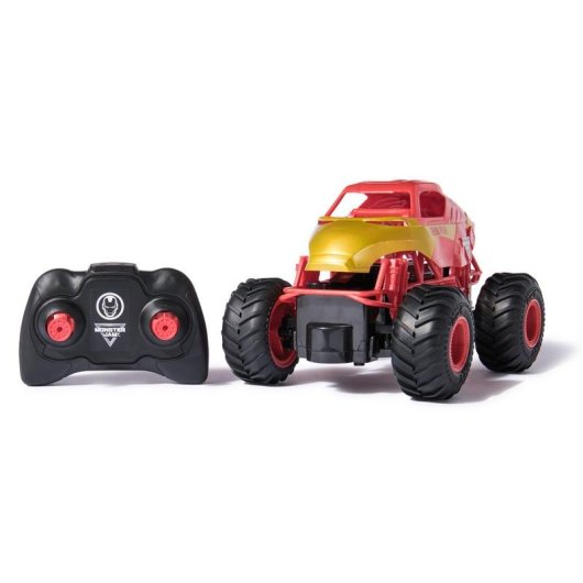 Caminhão Monster Spin Master Monster Jam Iron Man RC 1:24 Resistente