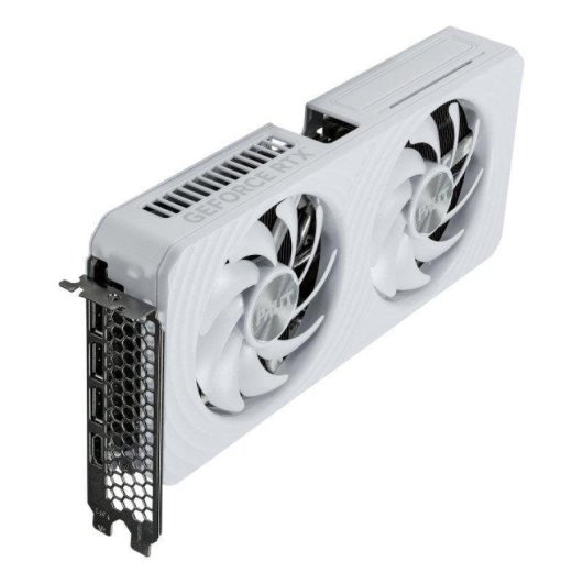 Placa gráfica Palit GeForce RTX 5060 Ti White OC 16GB GDDR7 Reflex 2 RTX AI DLSS4