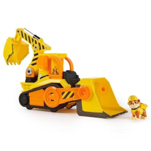Bulldozer Spin Master Rubble & Crew mit Lichtern, Geräuschen und Artikulierter Figur