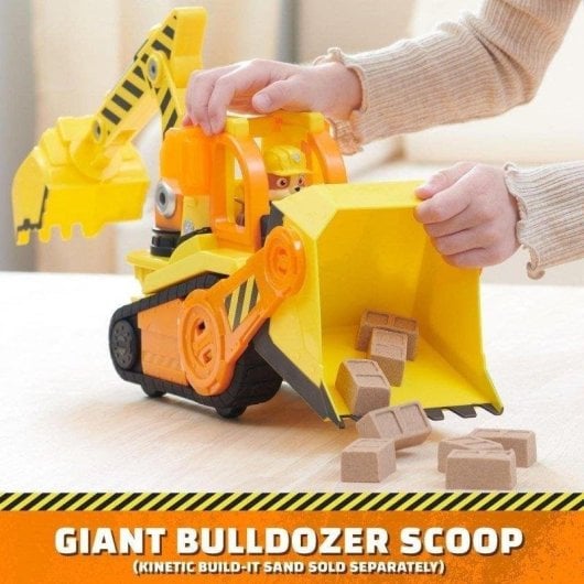 Bulldozer Spin Master Rubble & Crew mit Lichtern, Geräuschen und Artikulierter Figur