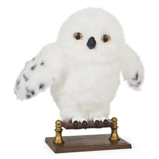 Juguete interactivo Spin Master Enchanting Hedwig Harry Potter 15 sonidos y movimientos