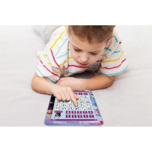 Tablet educativa Disney Frozen Lexibook 80 actividades bilingüe pantalla táctil