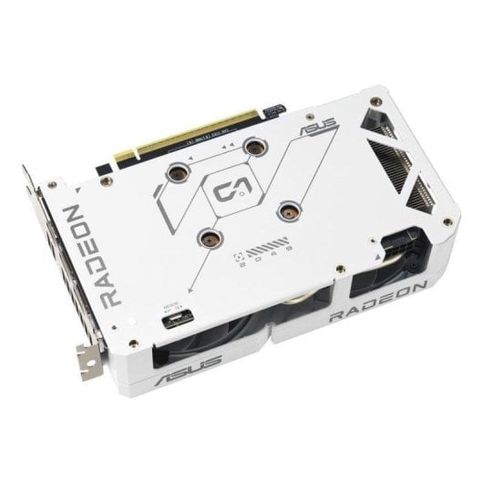 Scheda Grafica Asus Radeon RX 9060 XT DUAL WHITE 16GB GDDR6 PCIe 5.0