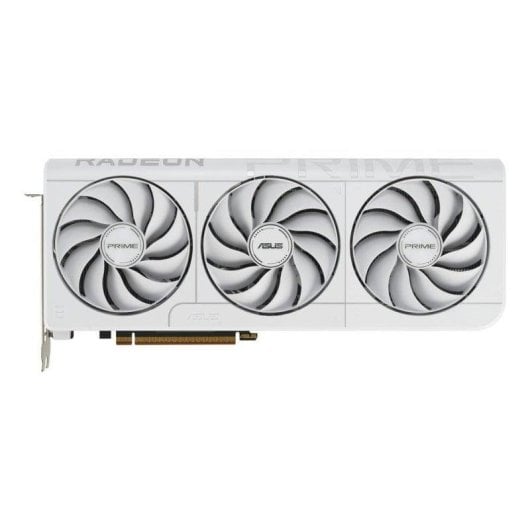 Carte Graphique Asus Radeon RX 9070 XT PRIME WHITE 16GB GDDR6 PCI Express 5.0