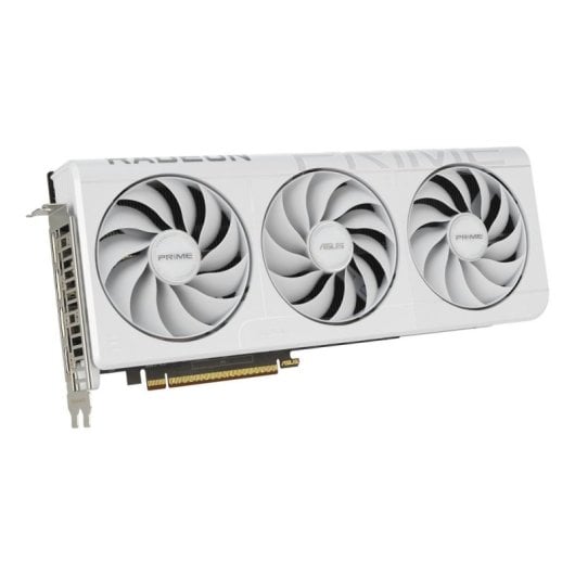 Tarjeta Gráfica Asus Radeon RX 9070 XT PRIME WHITE 16GB GDDR6 PCI Express 5.0