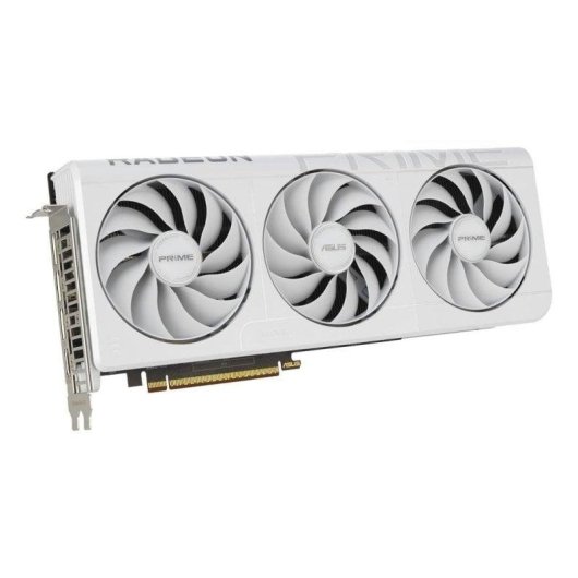 Scheda Grafica Asus Radeon RX 9070 XT PRIME WHITE 16GB GDDR6 PCI Express 5.0