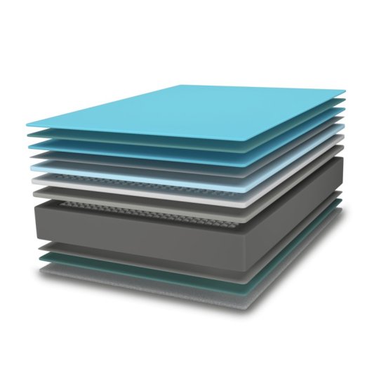 Colchão Flow HybridLuxe Fresh 6900 31cm 14 Camadas SpringCore