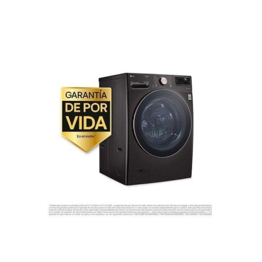 Máquina de Lavar Roupa LG F0P3CYV2E 20 Kg 1000rpm B Inox WiFi IA Vapor