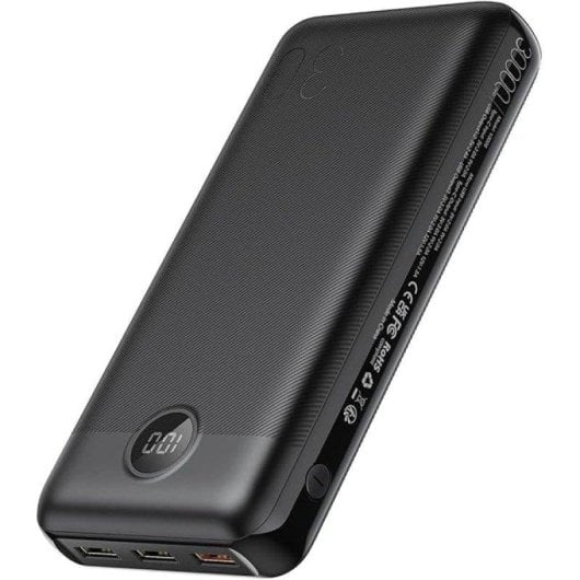 Power bank Veger 30000mAh 20W USB-C carga rápida pantalla LED