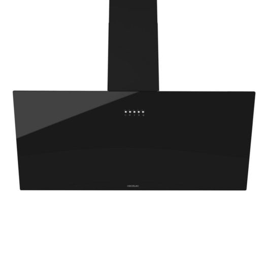 Campana extractora Cecotec Bolero Flux DM 906500 Glass Black Filtrante 90cm LED Filtros carbono