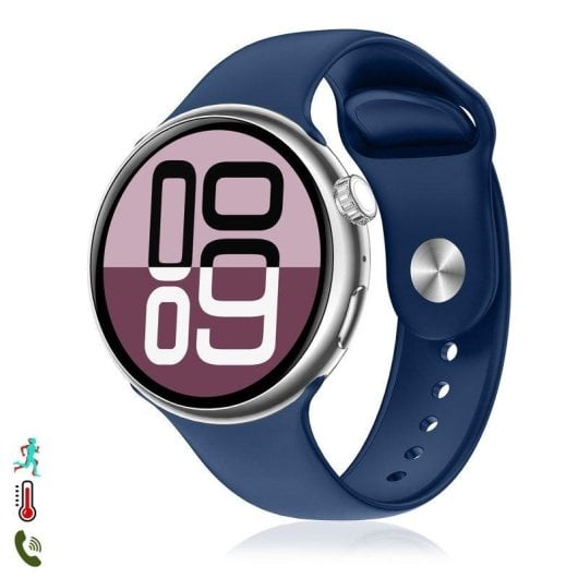 Dam Electronics Z12 Pro Bluetooth 1,46" AMOLED Noir 22mm IP67 SpO2 ECG Température Cardiaque