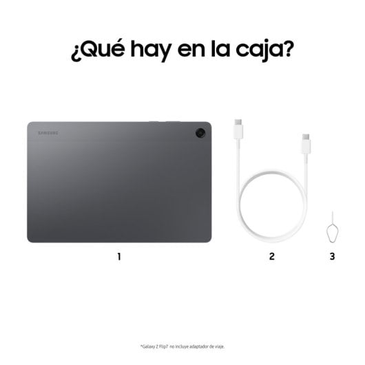 Tablet Samsung Galaxy Tab A11 Plus 11" 128GB Wifi 7040mAh Android Grigio