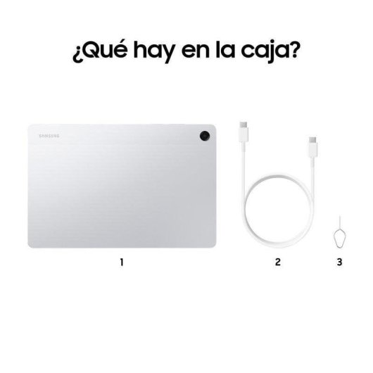 Tablet Samsung Galaxy Tab A11 Plus WiFi 11" 6GB 128GB Plata