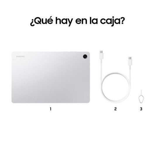 Tablet Samsung Galaxy Tab A11 Plus 11" 128 Go WiFi 7040mAh Android 16 Argent