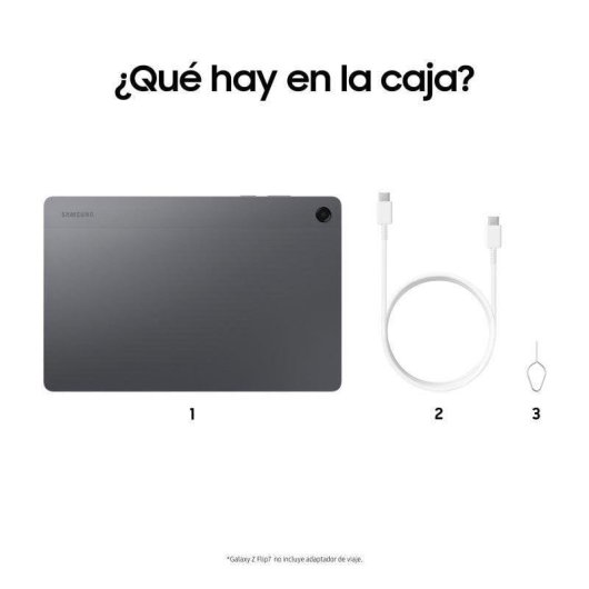 Tablet Samsung Galaxy Tab A11 Plus 5G 11" 8GB 256GB Gris