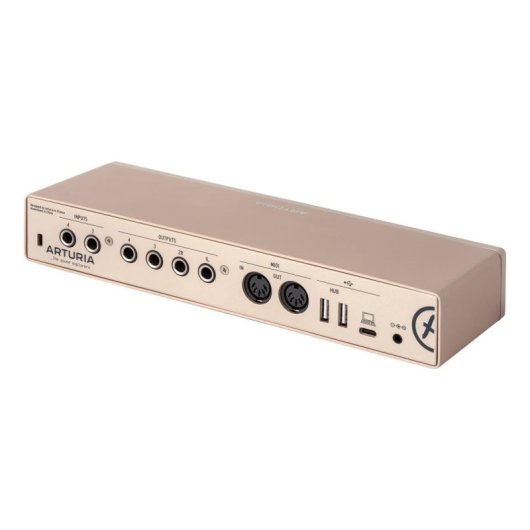 Arturia MiniFuse 4 Interfaz de Audio y MIDI USB Compacta Champagne