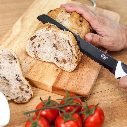 Juego de cuchillos Cecotec Swiss Chef Negro Acero Inoxidable Antiadherente