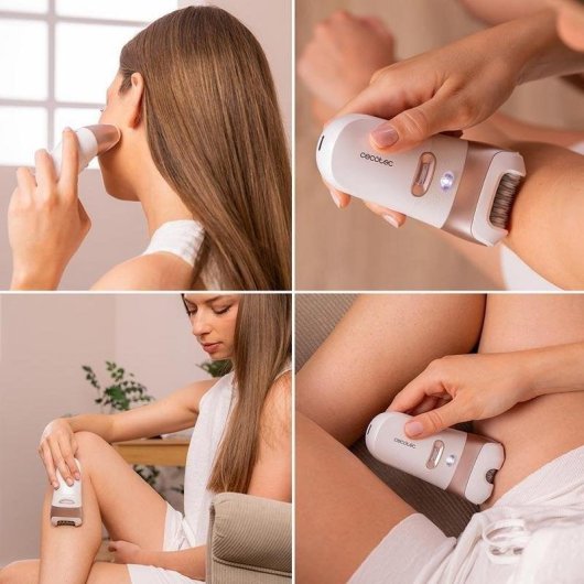 Depiladora Elétrica SkinCare Depil-Action 6000 sem Fios 60 Pinças Wet & Dry LED