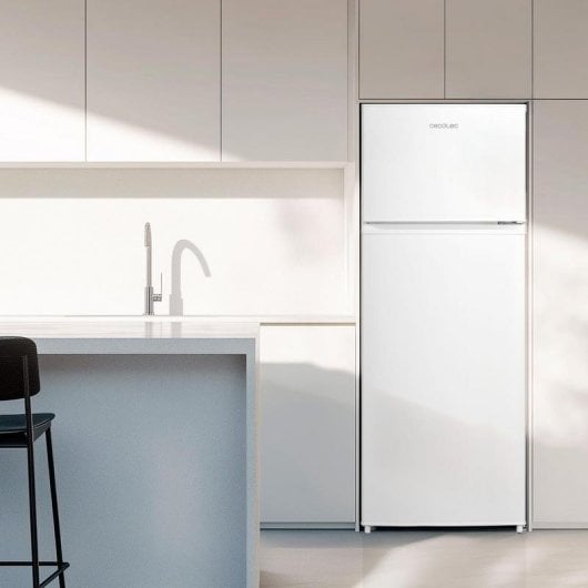 Frigorífico Dos Puertas Cecotec Bolero CoolMarket 2D 204 Defrost 143cm 204L E Blanco