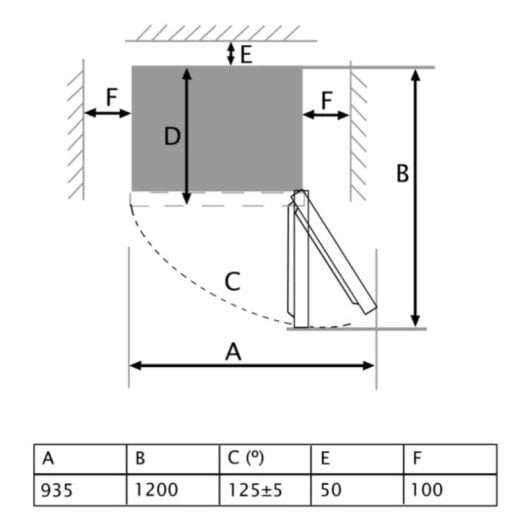 Frigorífico Americano Cecotec 02084 Total No Frost 191cm 401L E Negro Display LED