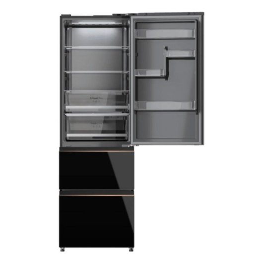 Frigorífico Americano Cecotec 02084 Total No Frost 191cm 401L E Negro Display LED