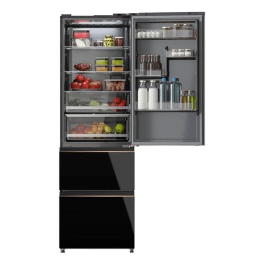 Frigorífico Americano Cecotec 02084 Total No Frost 191cm 401L E Negro Display LED