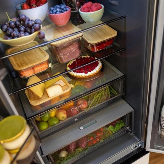 Frigorifero Quattro Porte Cecotec Bolero CoolMarket Combi F2D 400 Total No Frost 191cm 400L E Bianco