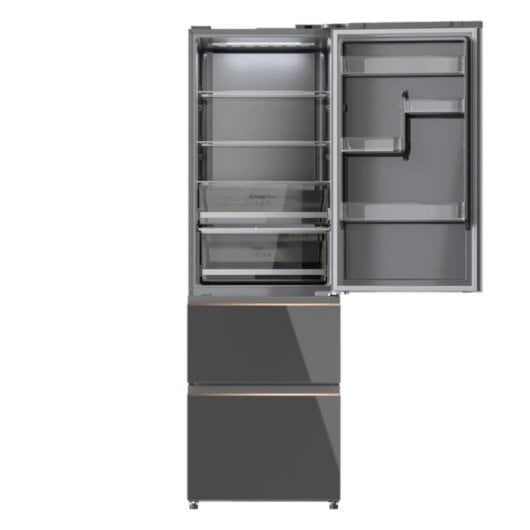 Frigorífico French Door Cecotec 02083 Total No Frost 191cm 400L E Gris Display Inverter