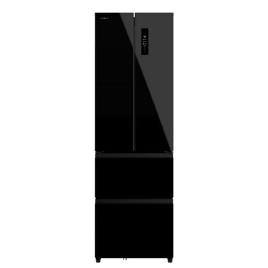 Frigorífico Cuatro Puertas Cecotec Bolero CoolMarket Combi F2D 400 Total No Frost 191cm 400L A Negro Display Inverter