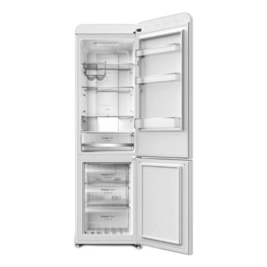 Frigorífico Combi Cecotec Bolero CoolMarket Combi Origin 250 NF Total No Frost 186,5cm 250L E Branco