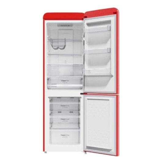 Frigorífico Combi Cecotec Bolero CoolMarket Combi Origin 231 NF Total No Frost 176,5cm 231L E Rojo