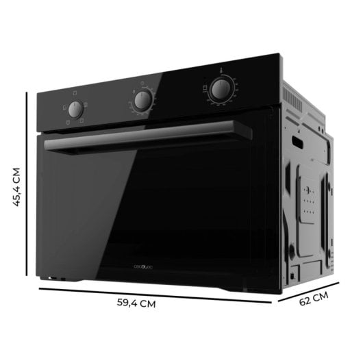 Forno elettrico Cecotec Bolero Hexa C134500 Glass Black 56L Nero Steam Assist