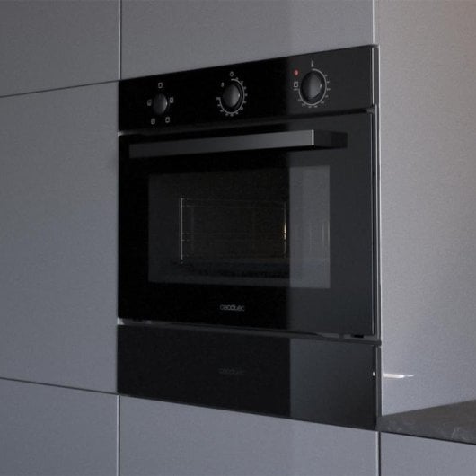 Forno elettrico Cecotec Bolero Hexa C134500 Glass Black 56L Nero Steam Assist