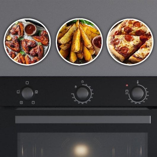 Forno elettrico Cecotec Bolero Hexa C134500 Glass Black 56L Nero Steam Assist