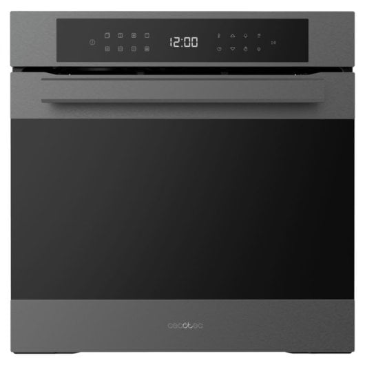 Horno pirolitico Cecotec Bolero Hexa P506000 81L Matt con Airfryer e Pizza Stone XXL