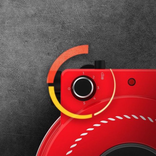 Horno para pizzas Cecotec Fun Pizza&Co Mamma Mía Window 1200 W piedra ventana palas acero